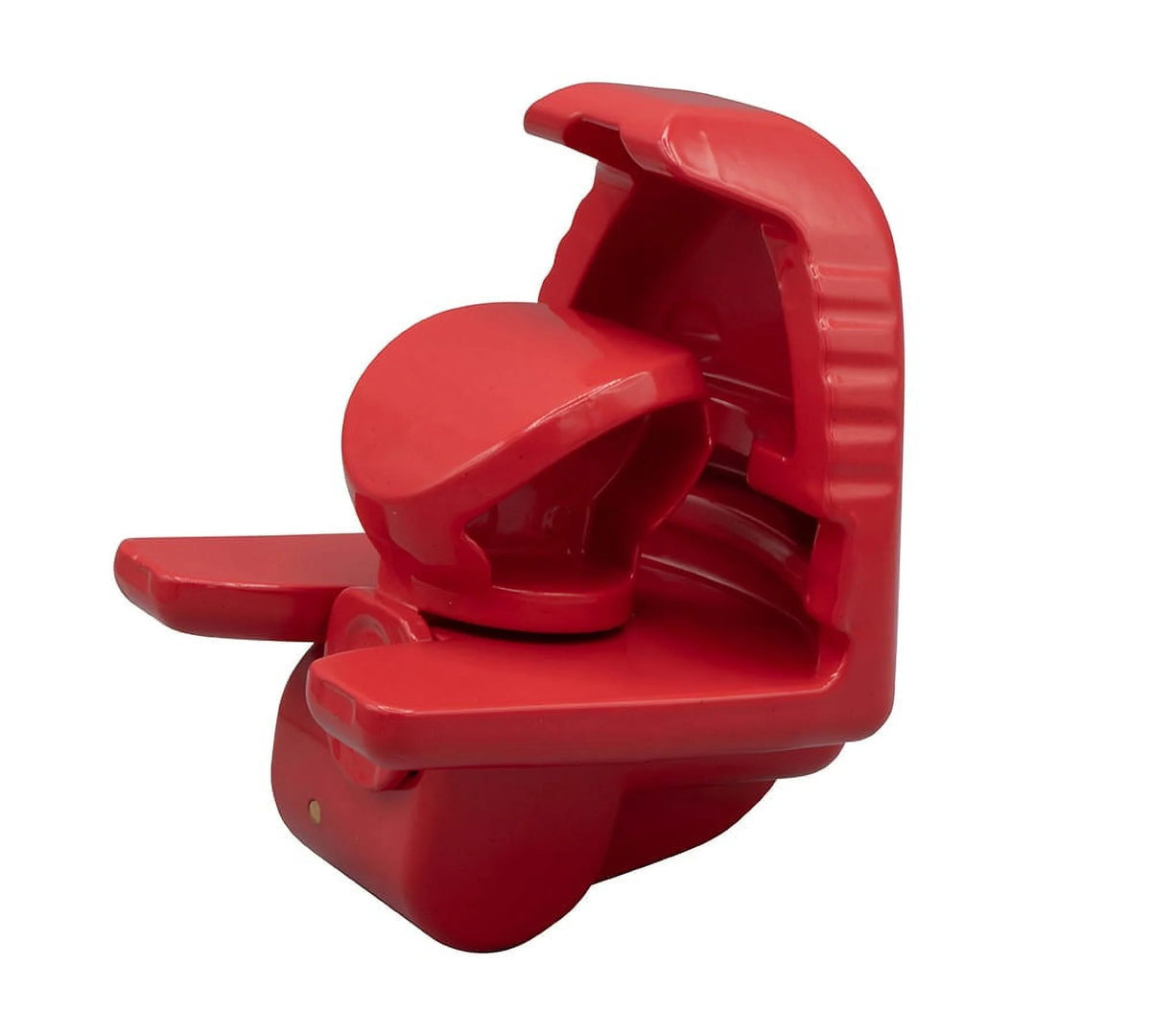Red Steel Trailer Ball Hitch Lock L48083