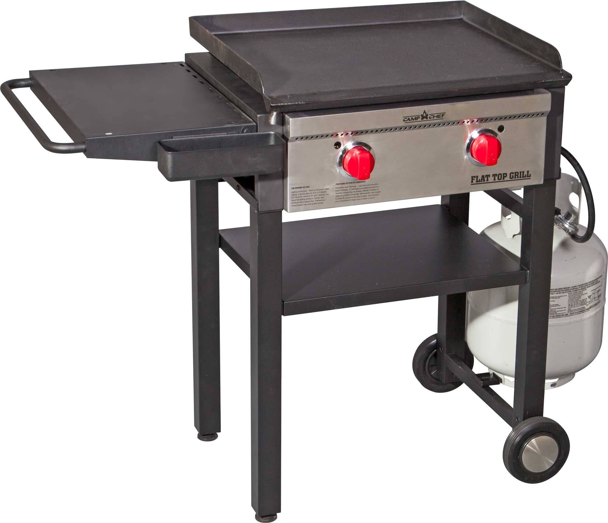 Silver Flat Top Grill V186022
