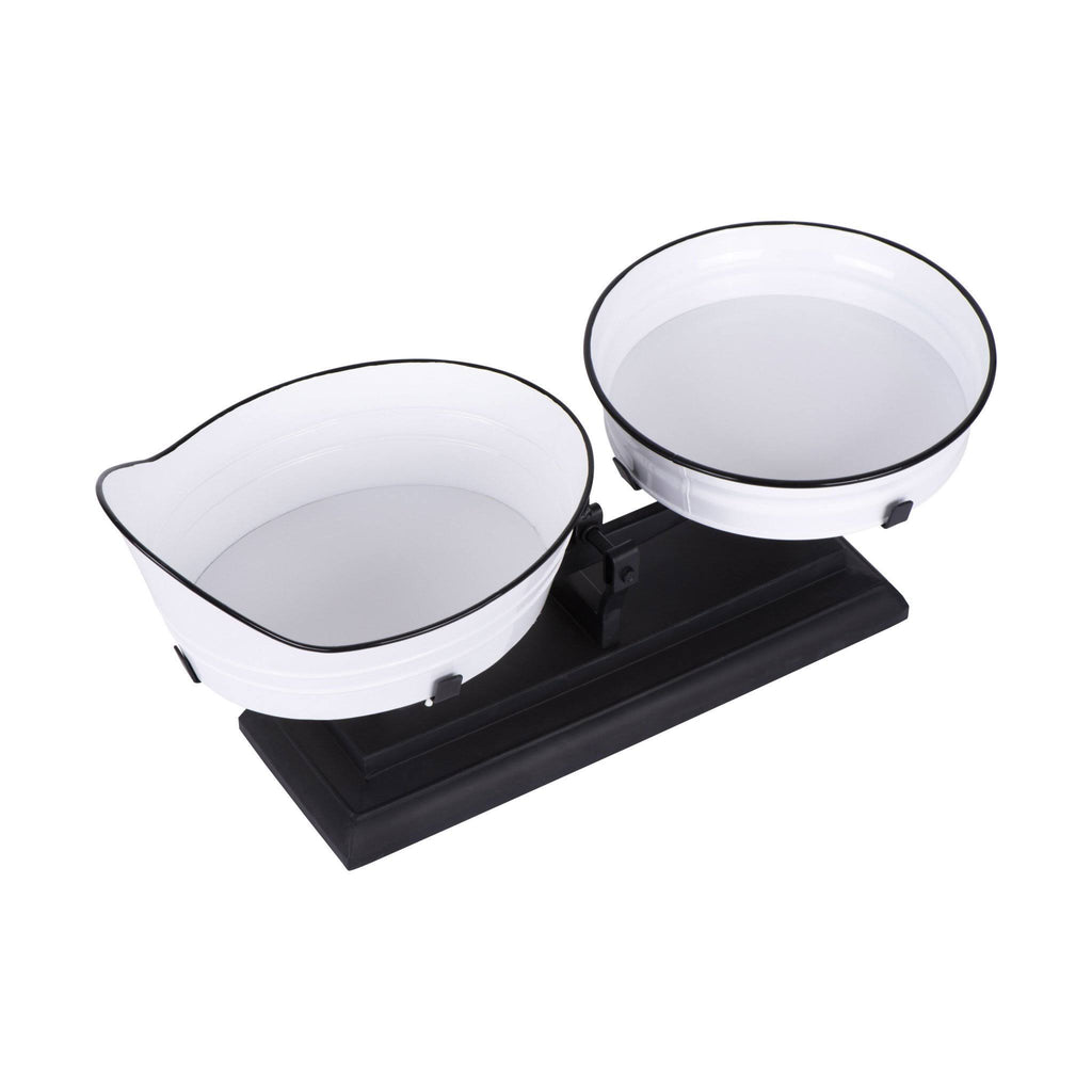 White Decorative Metal Scale Z859339