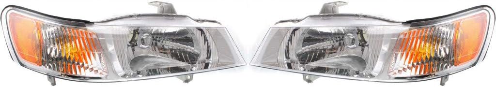 Headlight Assembly Pair for Honda Odyssey 1999-2004 M729