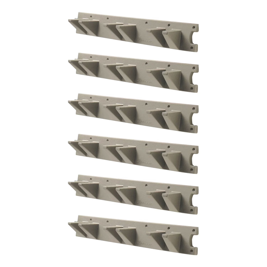 6 Pack Wall Mount Garden Tool Hanger Organizer P247515