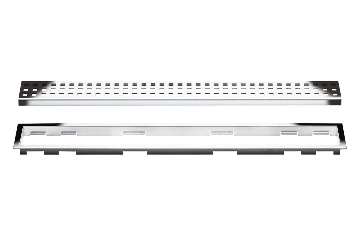 Chrome 36x22 Perforated Grate B4378