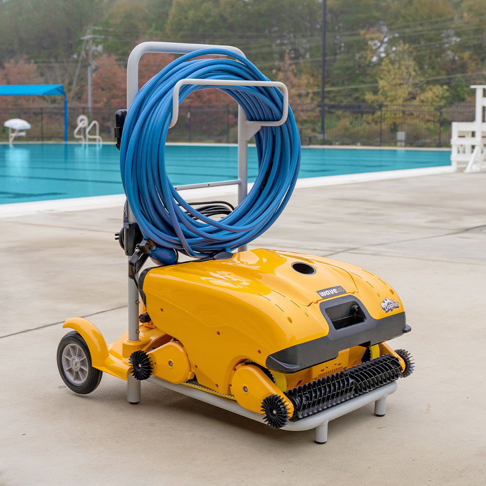 Commercial Robotic Pool Cleaner with Caddy A303661