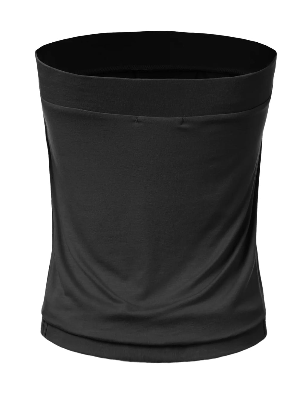 Solid Natural Pleated Tube Top I386330