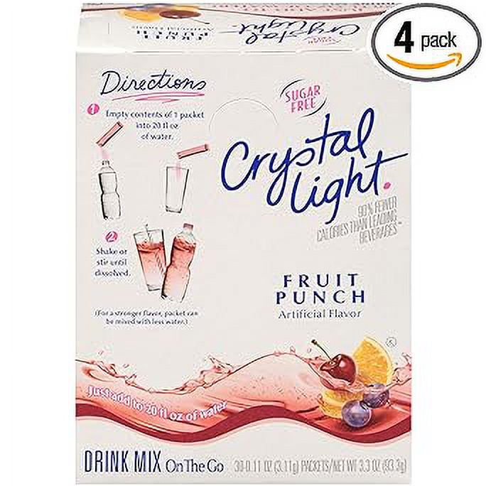 Sugar-Free Fruit Punch Powdered Drink Mix 120 Count R987