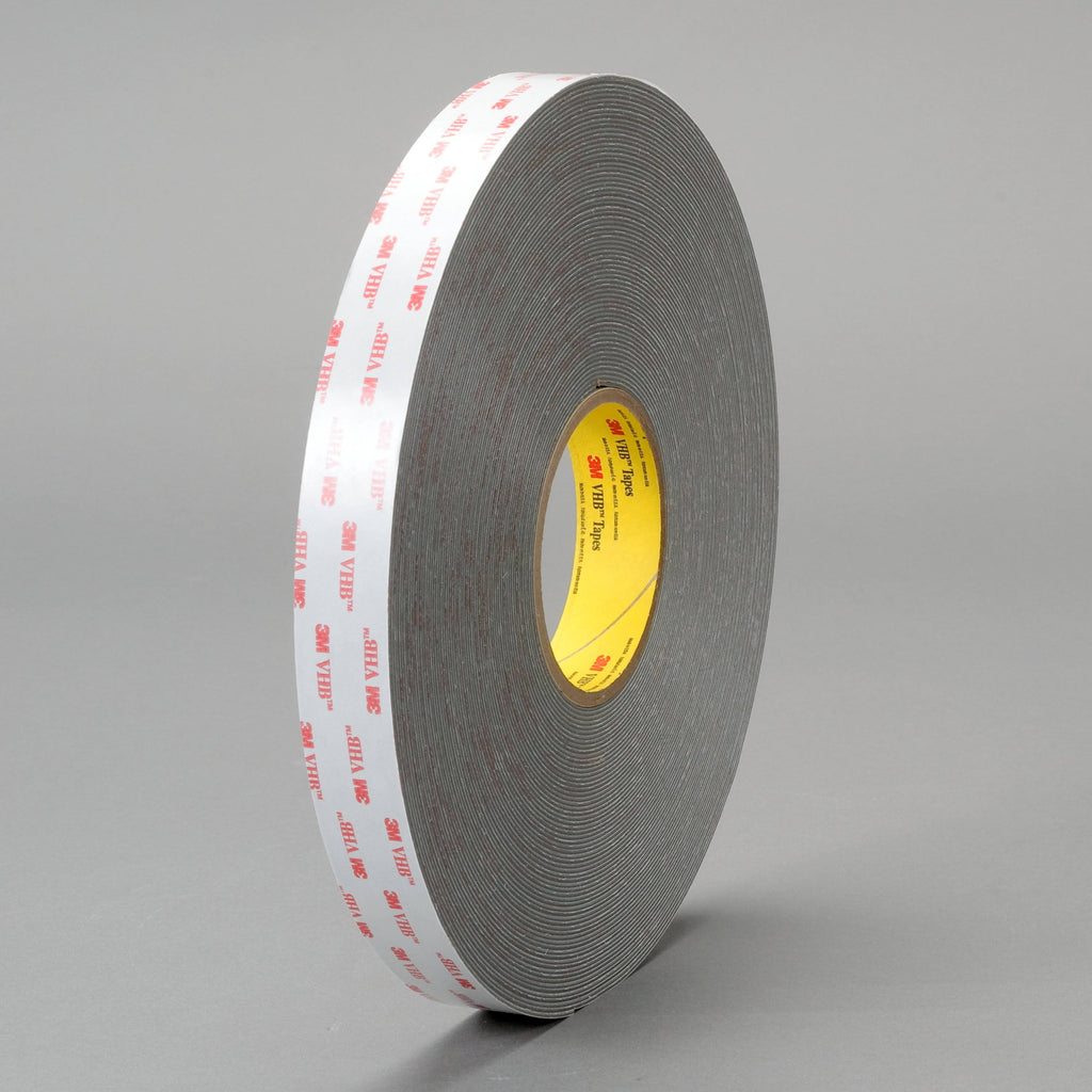 Gray 1/2 in x 36 yd 45 mil 18 Rolls Tape N29244