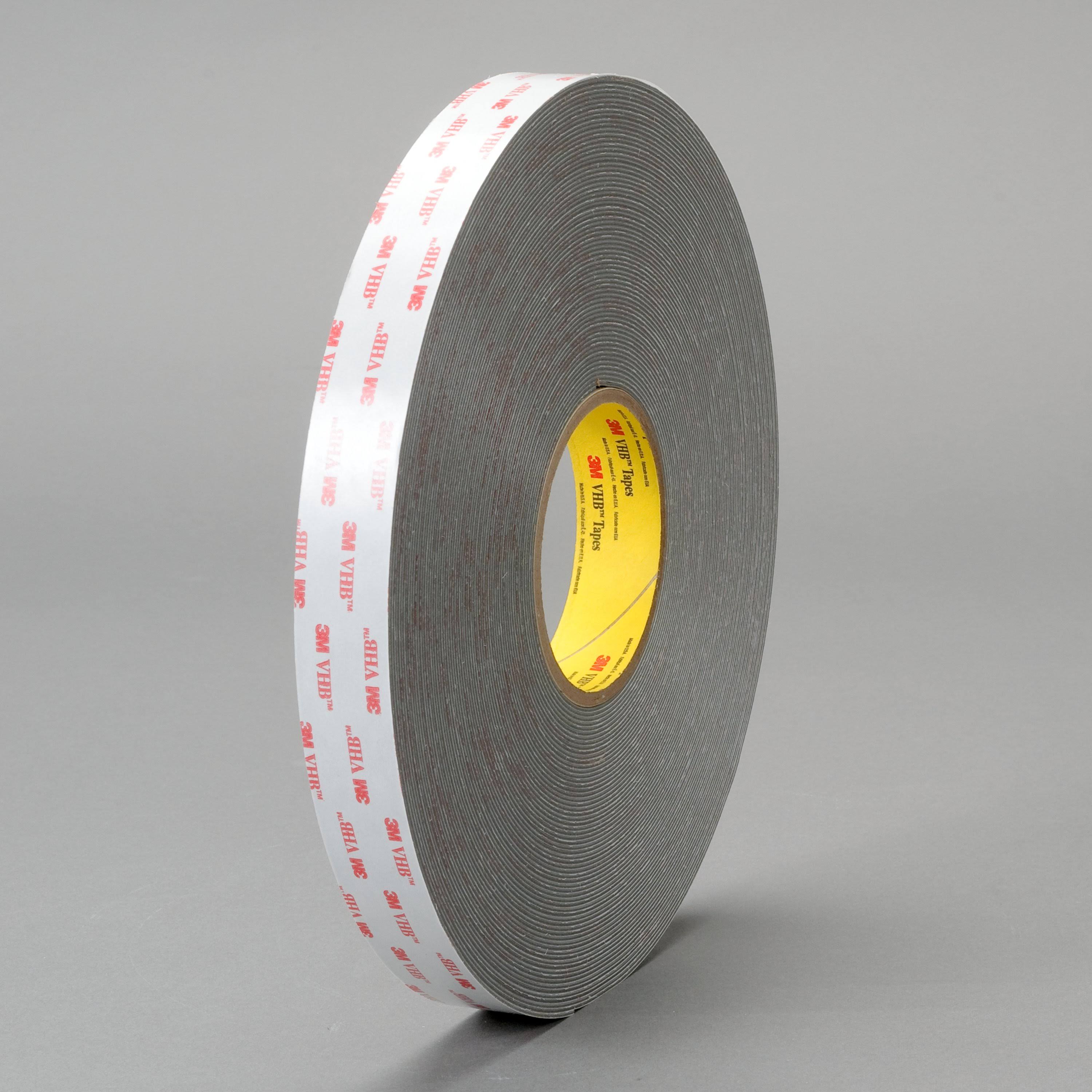 Gray 1/2 in x 36 yd 45 mil 18 Rolls Tape N29244