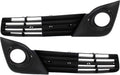 Fog Light Cover Pair with Fog Light Hole Textured Pack of 2 D77462