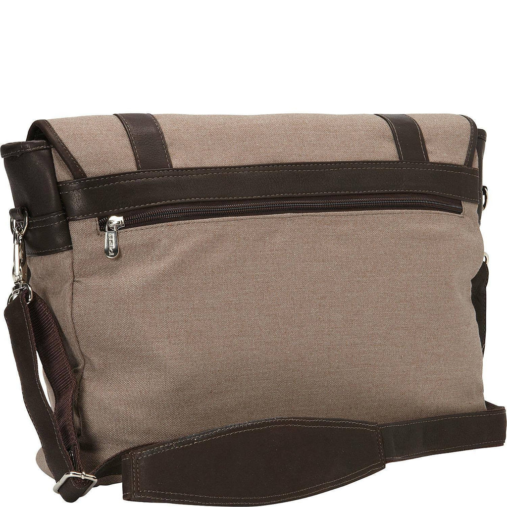 Saddle Leather Laptop/Tablet Portfolio V69429