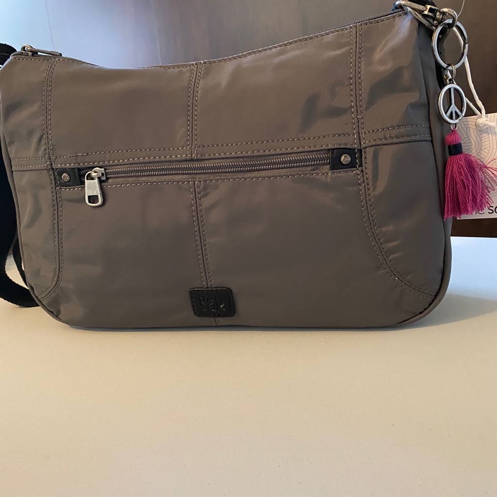Slate Nylon Hobo R73969