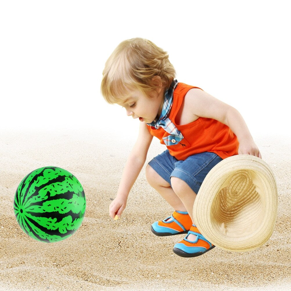 2Pcs 9 Inch Inflatable Bouncy Ball with Pump Kids Toys R732908