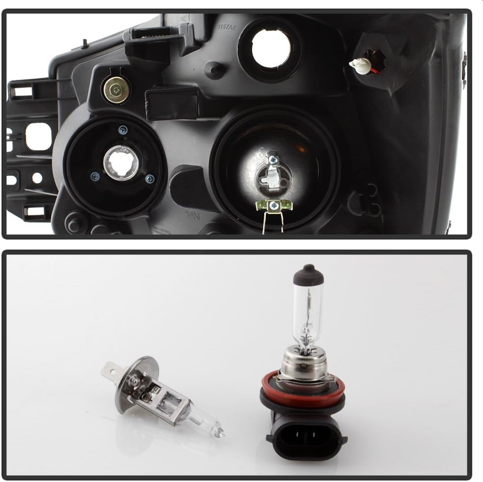 LED Dual Halo Headlights Headlamps H19822
