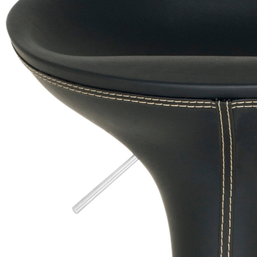 Black Swivel Bar Stool V2219