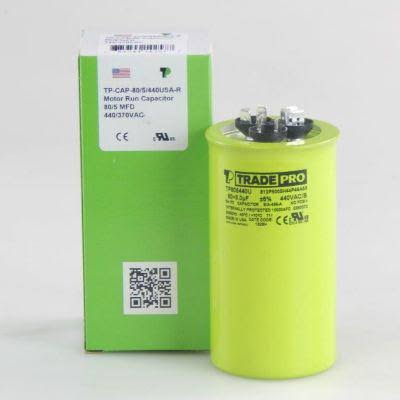 80/5 MFD 440/370V Rnd Capacitor A983