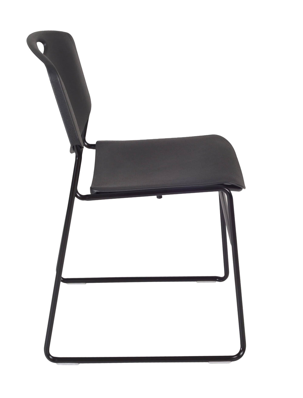 Round Breakroom Table with 4 Stack Chairs R11449