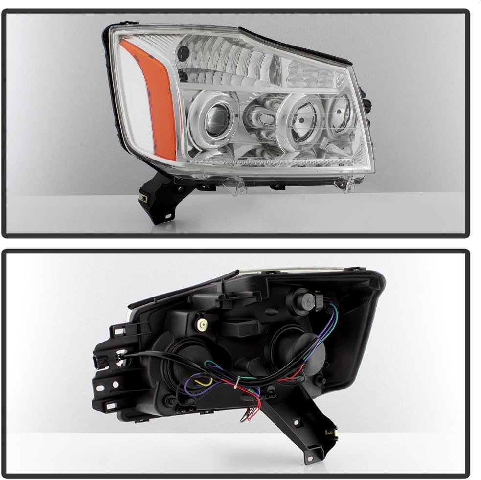LED Dual Halo Headlights Headlamps H19822