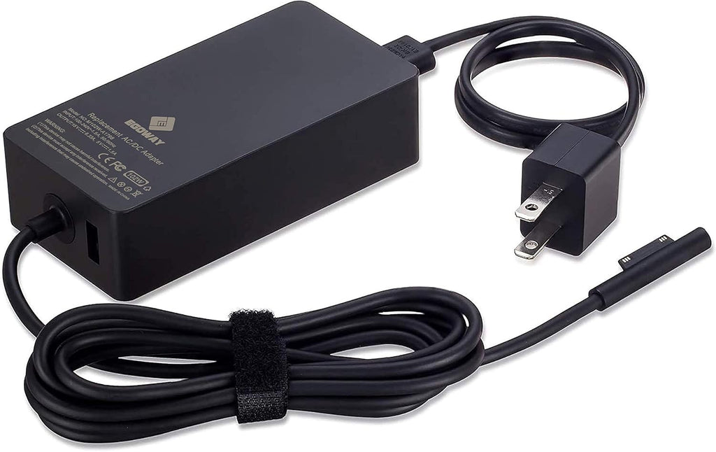 102W 15V 6.33A Power Adapter Charger with Additional USB Port and 6ft Power Cord Pack of 2 T826029