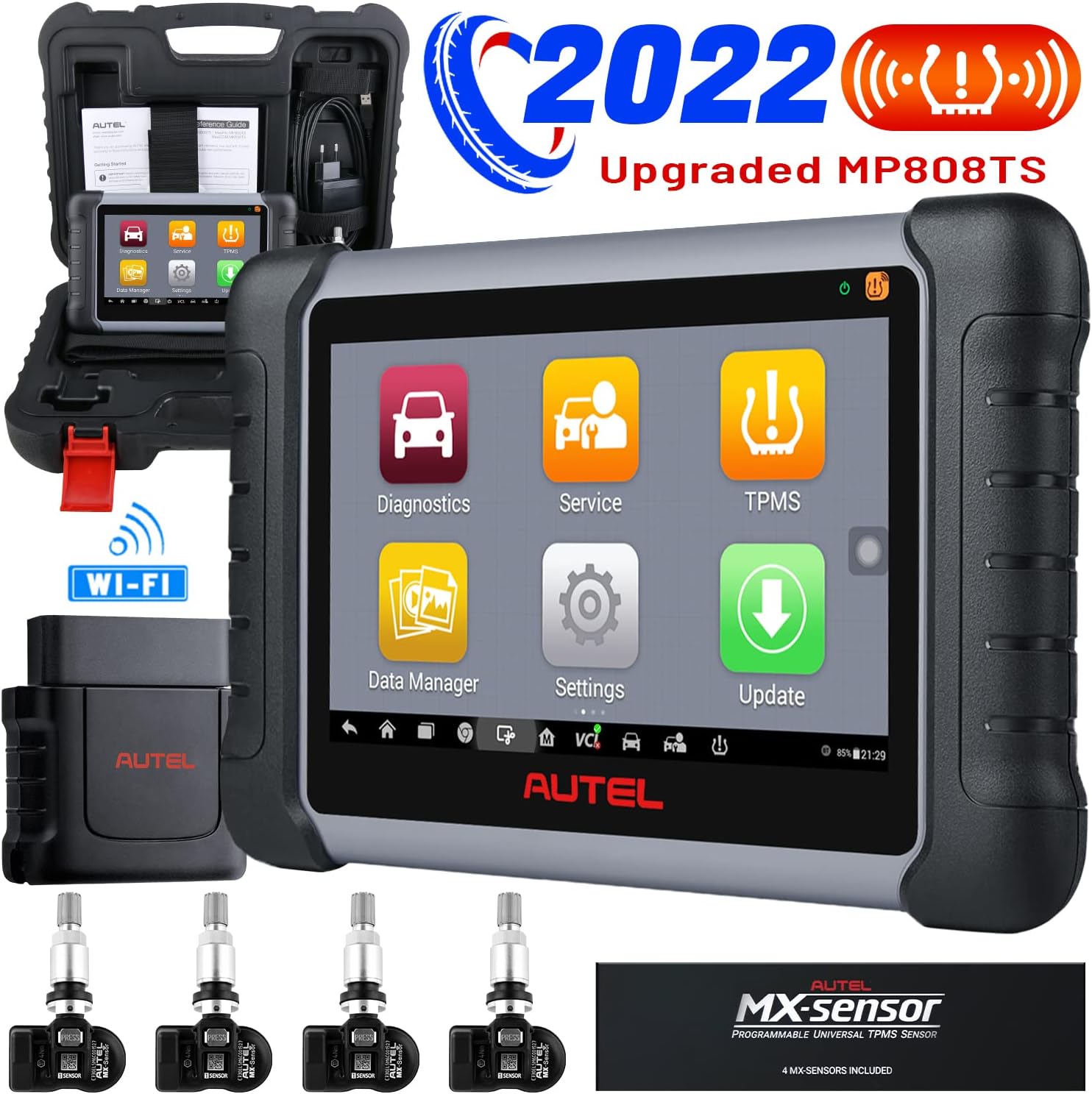 2022 Newest Car Diagnostic Scan Tool with Full Bi-Directional Control, ECU Coding, All System Diagnosis, 30+ Service R2171