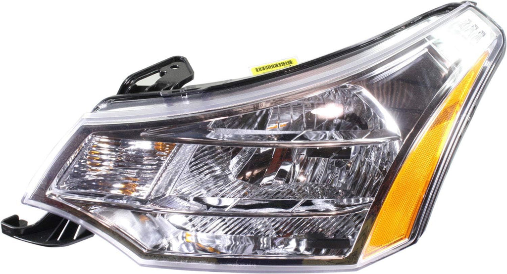 Headlight Assembly Compatible with 2008-2011 Ford Focus Halogen Driver Side V176