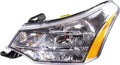 Headlight Assembly Compatible with 2008-2011 Ford Focus Halogen Driver Side V176
