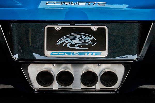 Plain Brushed Exhaust Filler Panel Q8321