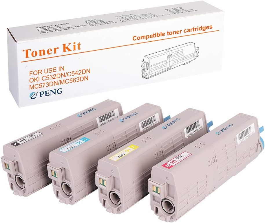 4-Color Pack High Yield Toner Cartridges Y35918