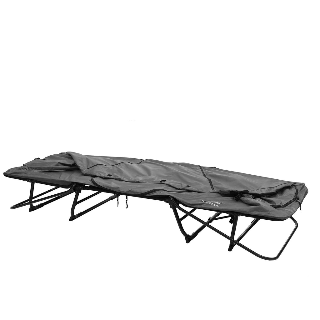 Gray Portable Cot Chair Tent A598258
