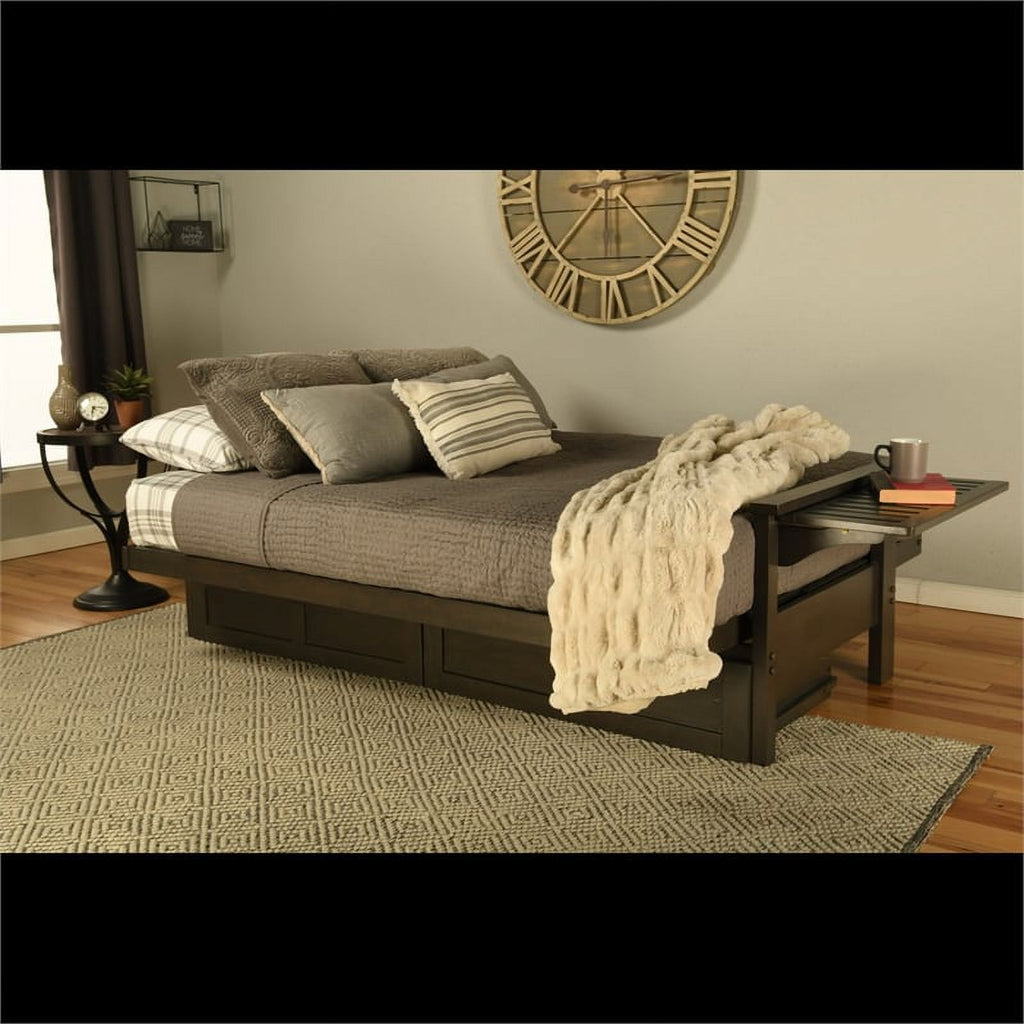 Blue Sofa Sleeper with Storage and Mattress R9381