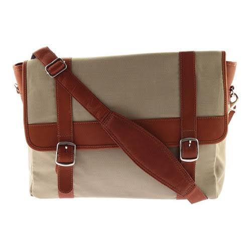 Saddle Leather Laptop/Tablet Portfolio V69429