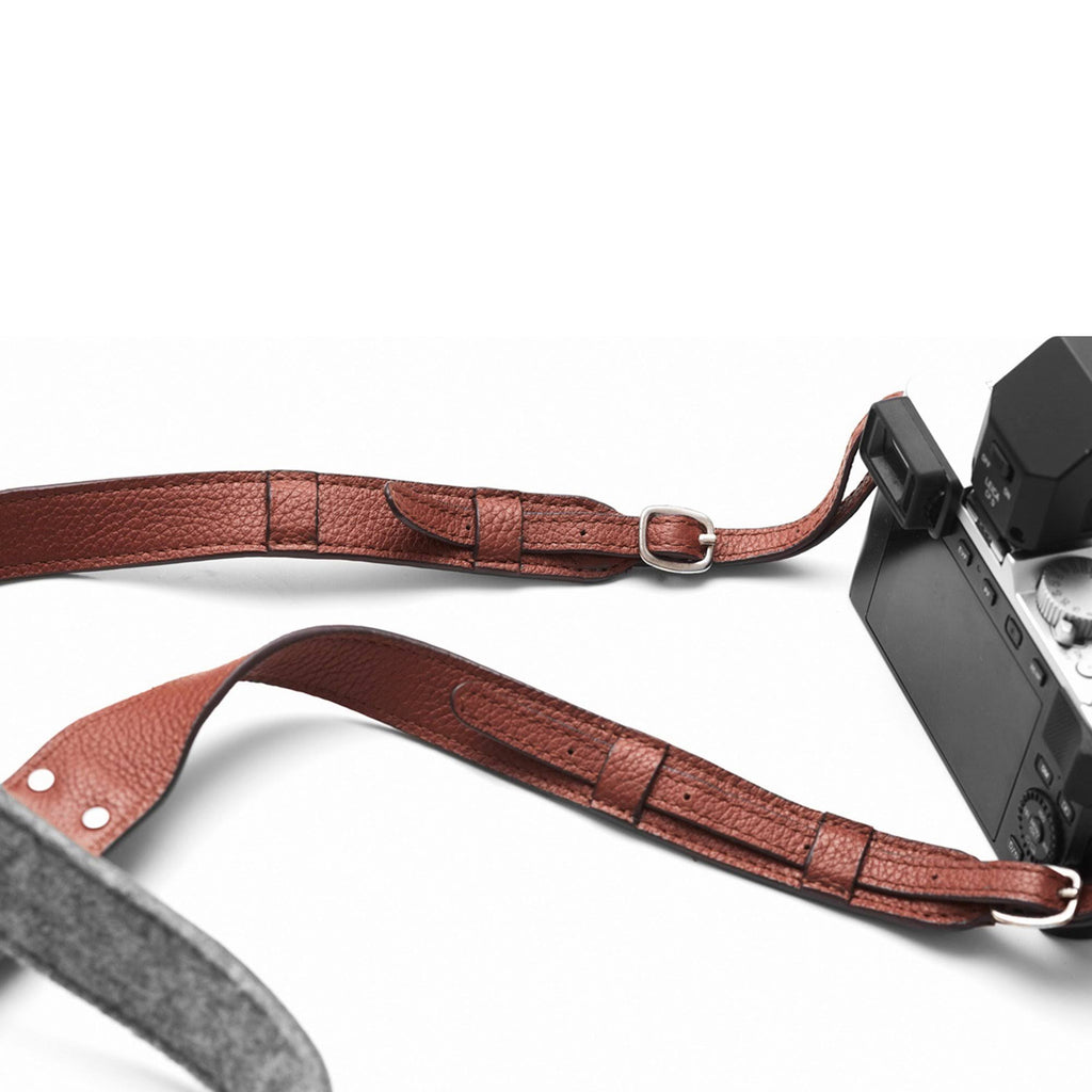Black Leather Camera Strap I902