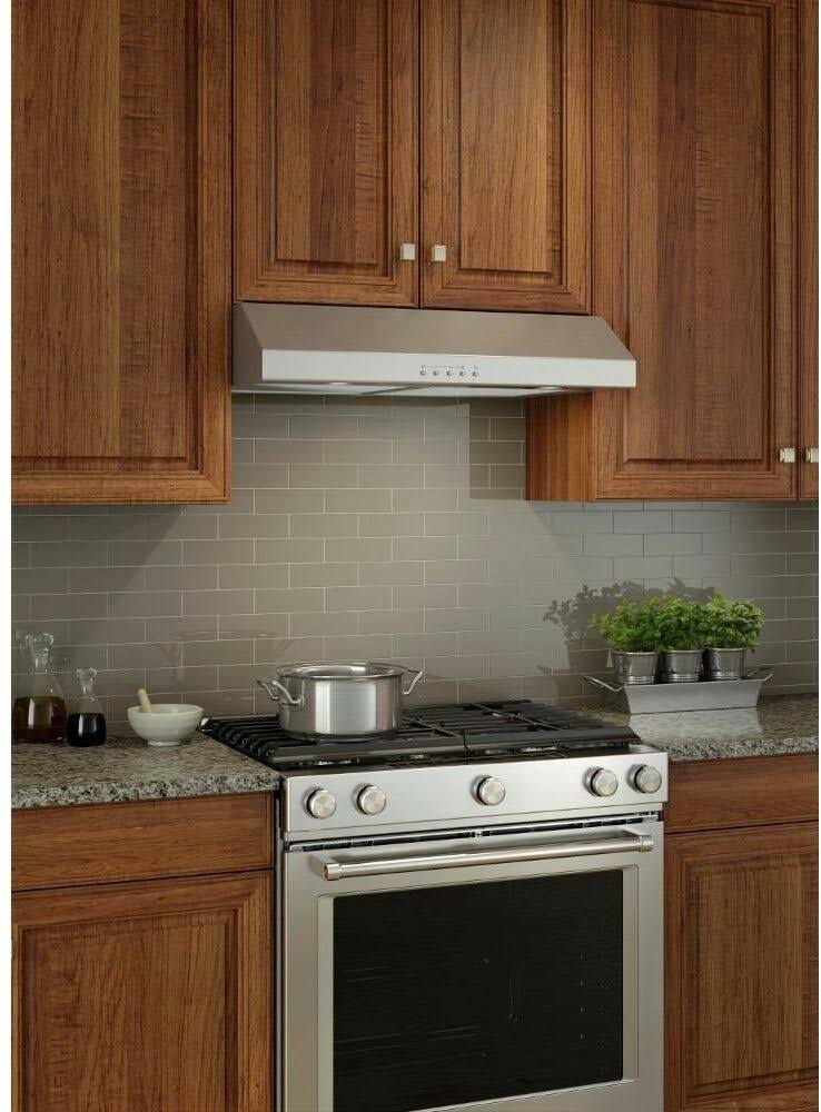 30 in. 300 CFM Convertible Under Cabinet Range Hood Stainless Steel C787