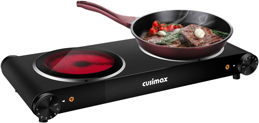 Silver Stainless Steel Single Burner Electric Hot Plate P87450