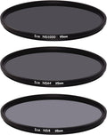95mm Slim ND Filter Set ND1000 ND64 ND8 Neutral Density Optical Glass O51140