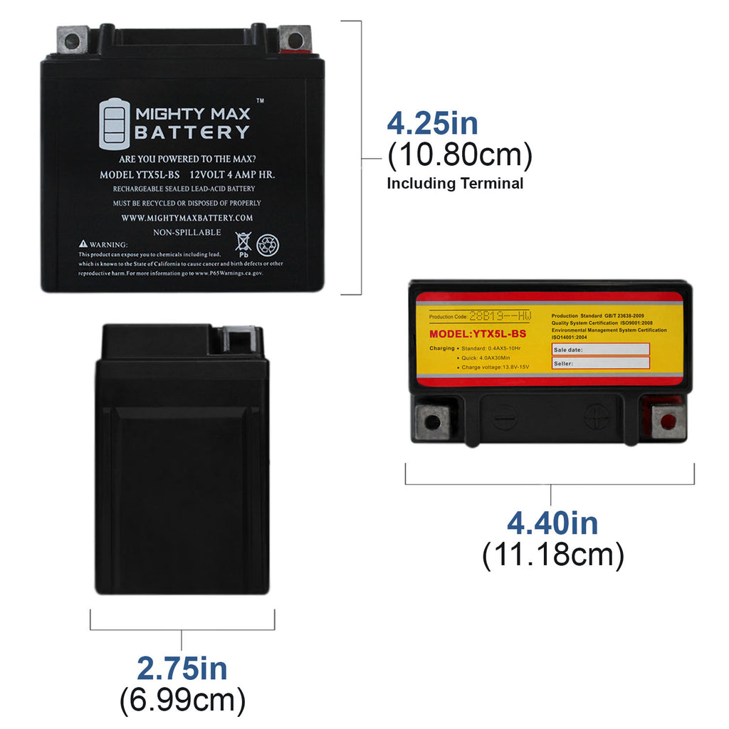 2 Pack Replacement Battery M76697