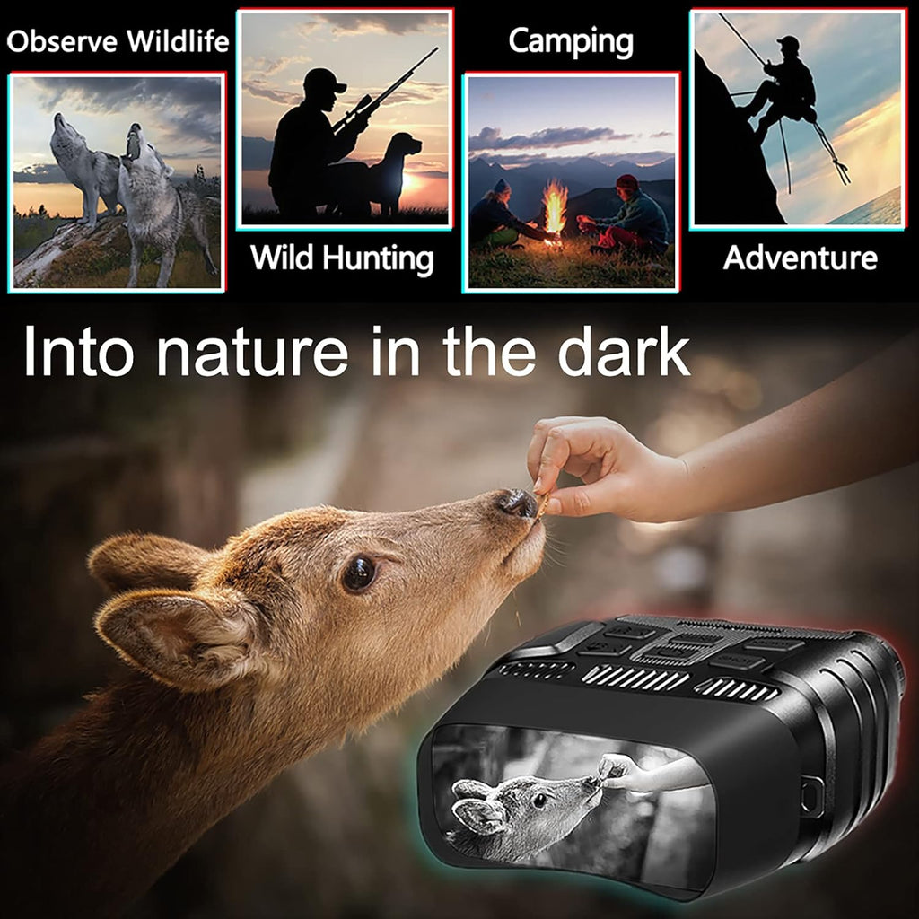 Night Vision Binoculars Digital Infrared with 32GB Memory Card B6052