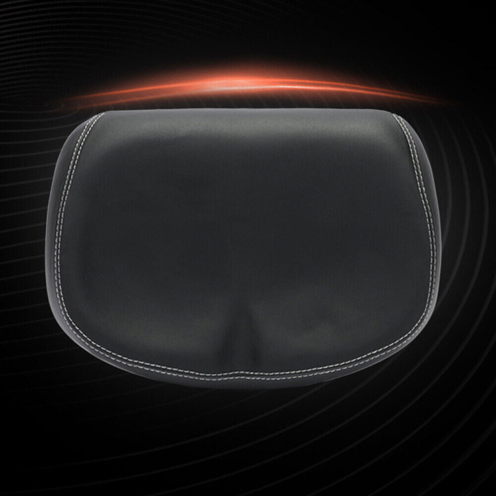 Black Noseless Bicycle Seat Cushion with PU Pad W535760