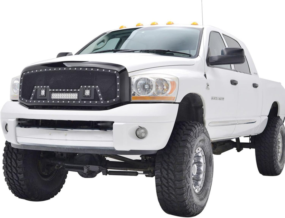Black Mesh Grille Z8722