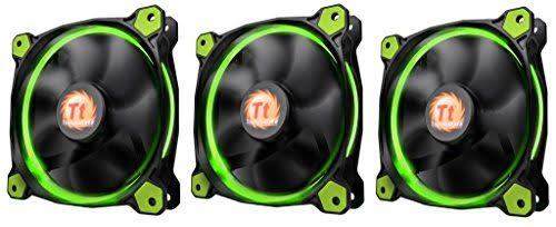 Green LED Casing Fan, Set of 3 A580