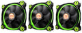 Green LED Casing Fan, Set of 3 A580