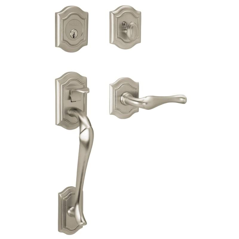 Full Dummy Sectional Handleset Lever Satin Nickel RH D790279