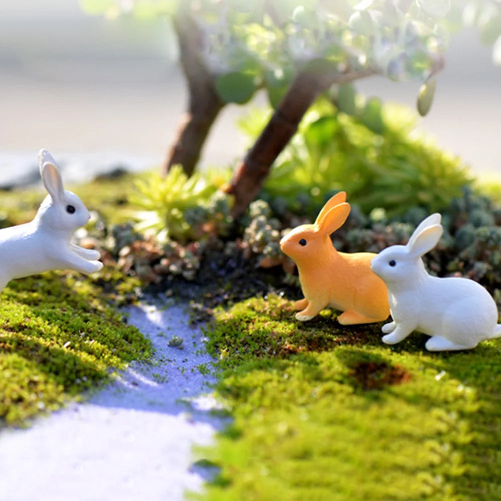 Rabbit Miniature Landscape DIY Garden Decor Ornament C652167