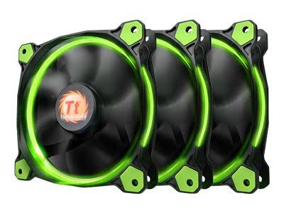 Green LED Casing Fan, Set of 3 A580