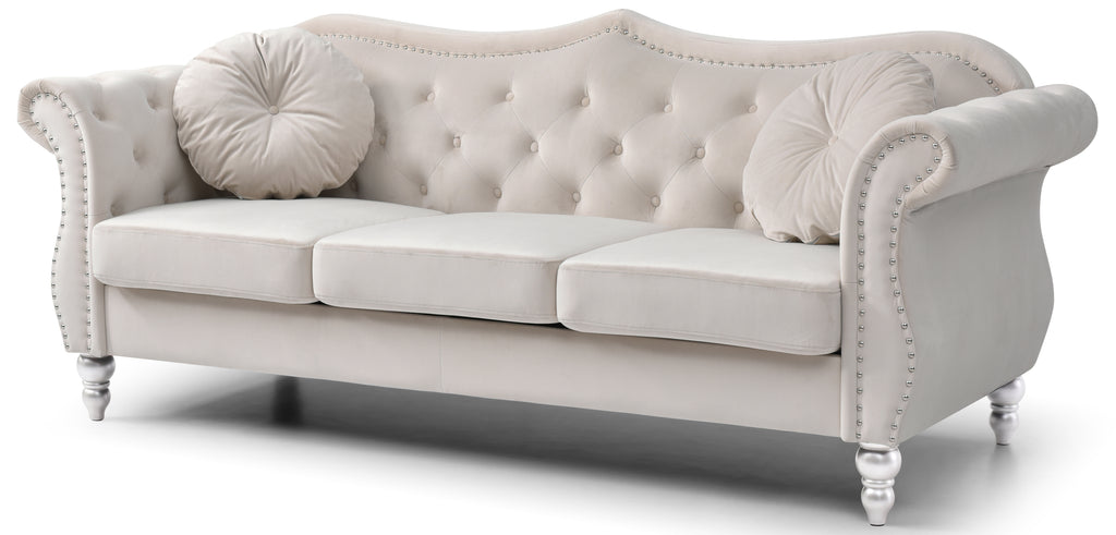 Ivory Sofa O1168