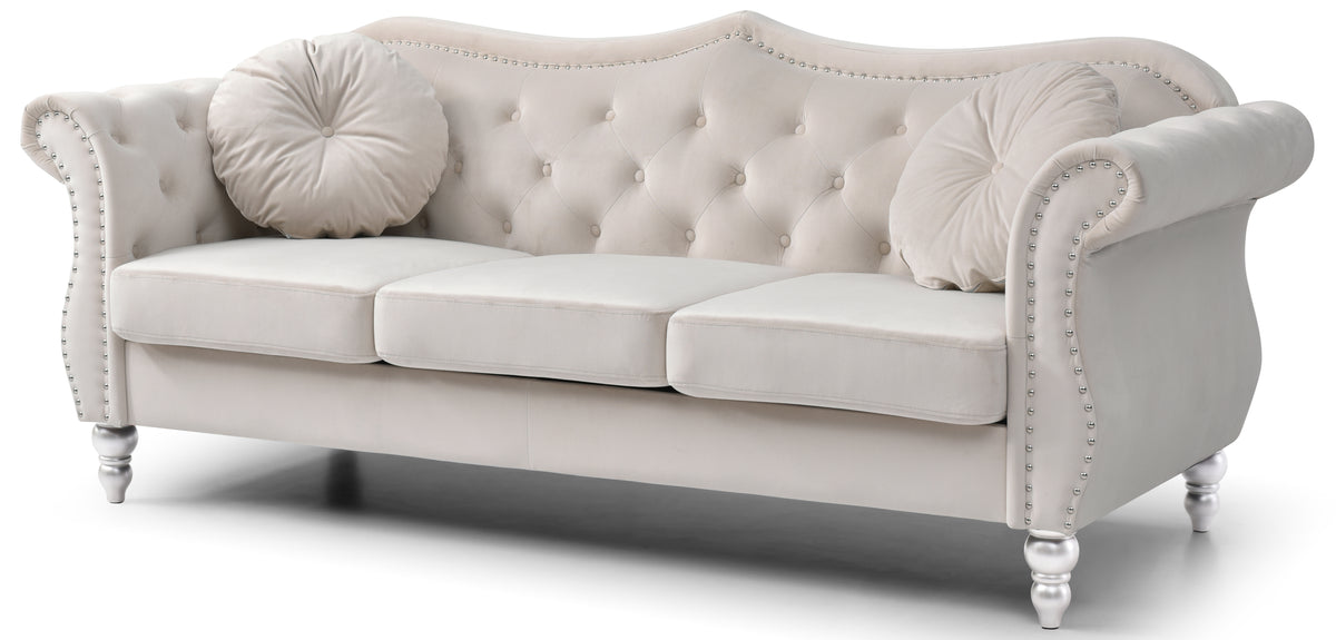 Ivory Sofa O1168
