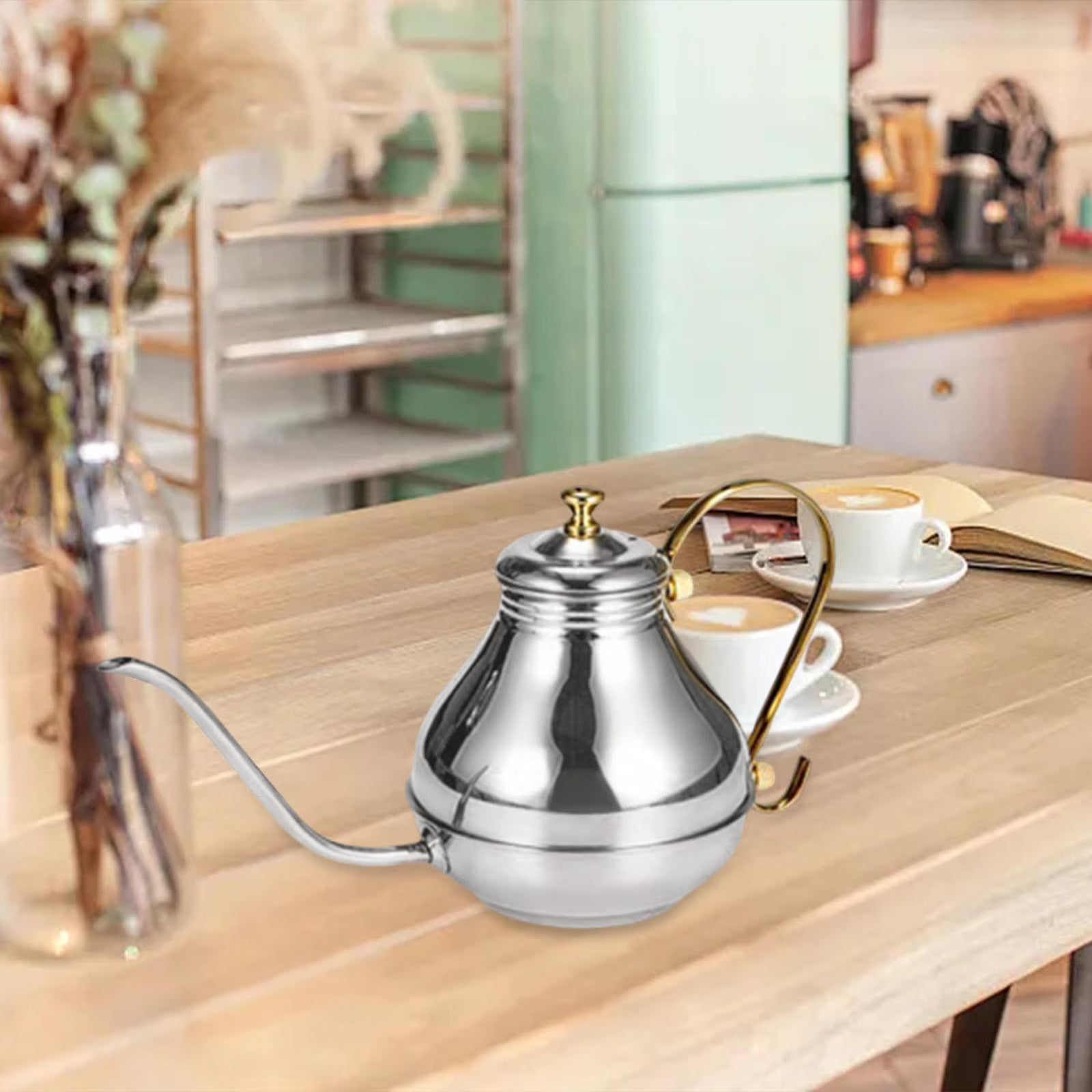 Stainless Steel Gooseneck Coffee Drip Kettle G932275