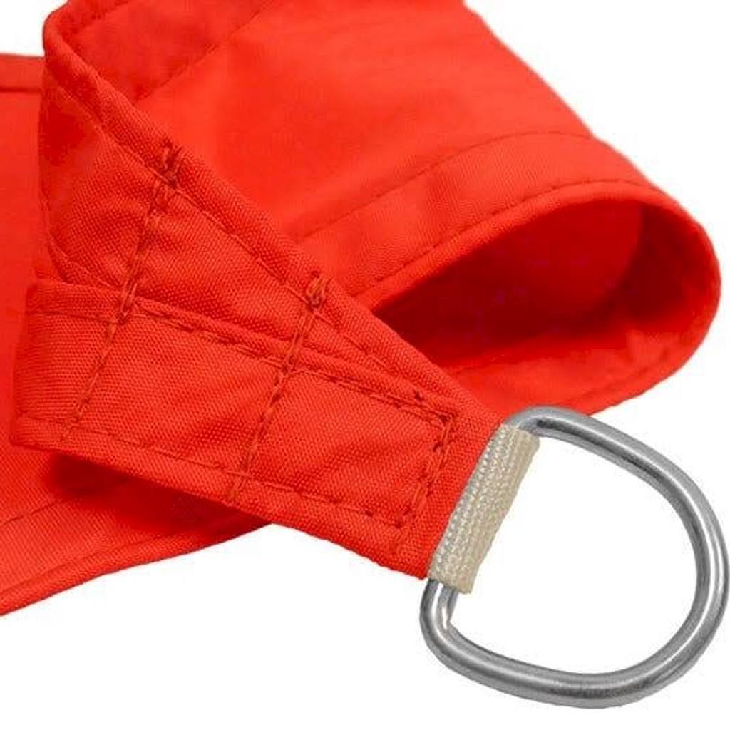 9ft 10x22 Red Waterproof Woven Square Sail Shade C144