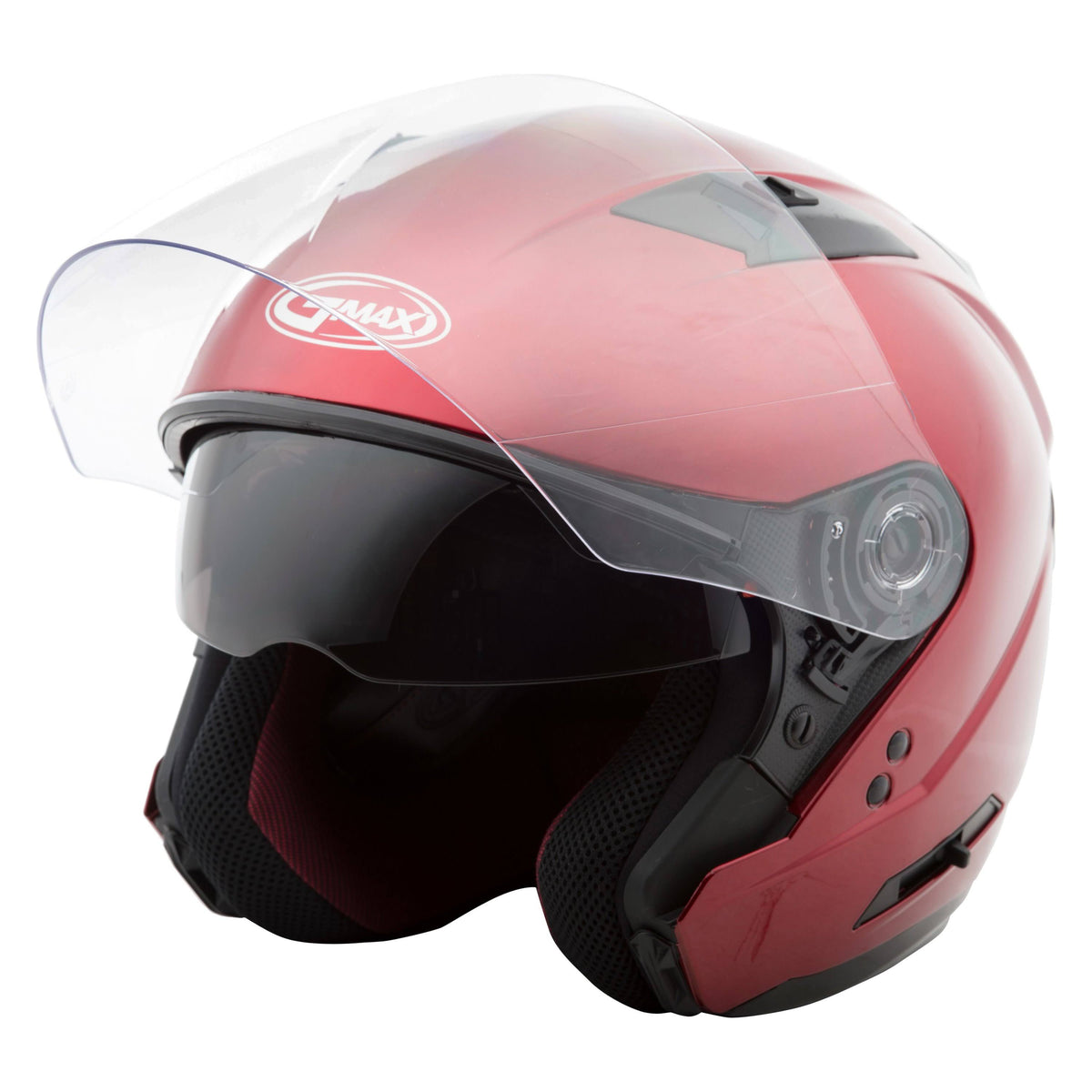 Open-Face Helmet Candy Red J796774