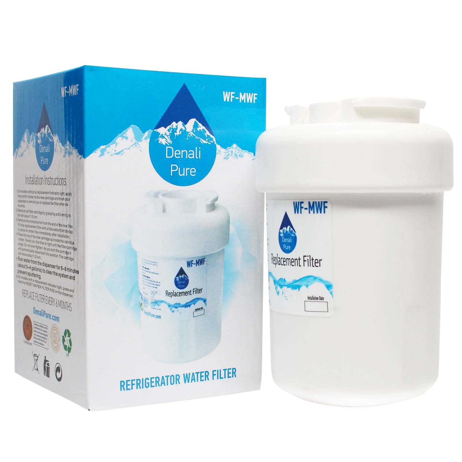 3-Pack Replacement Refrigerator Water Filter H45707