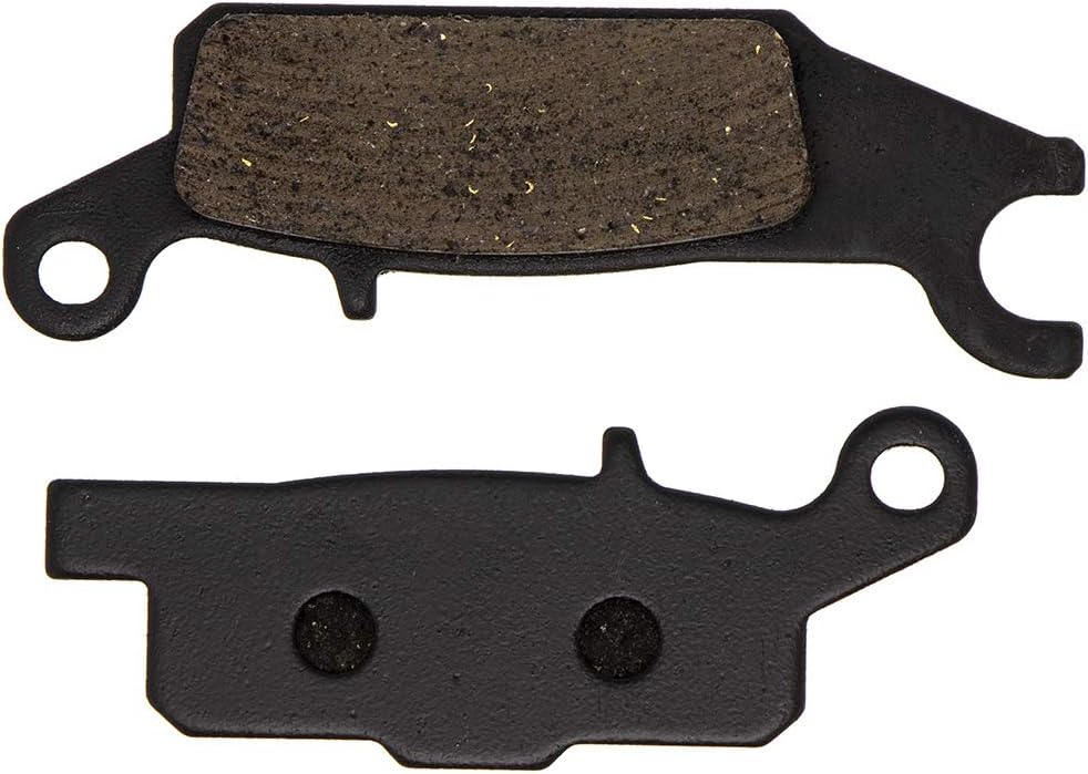 Brake Pad Kit for Yamaha Grizzly 700 550, Organic, Pack of 2 V522596
