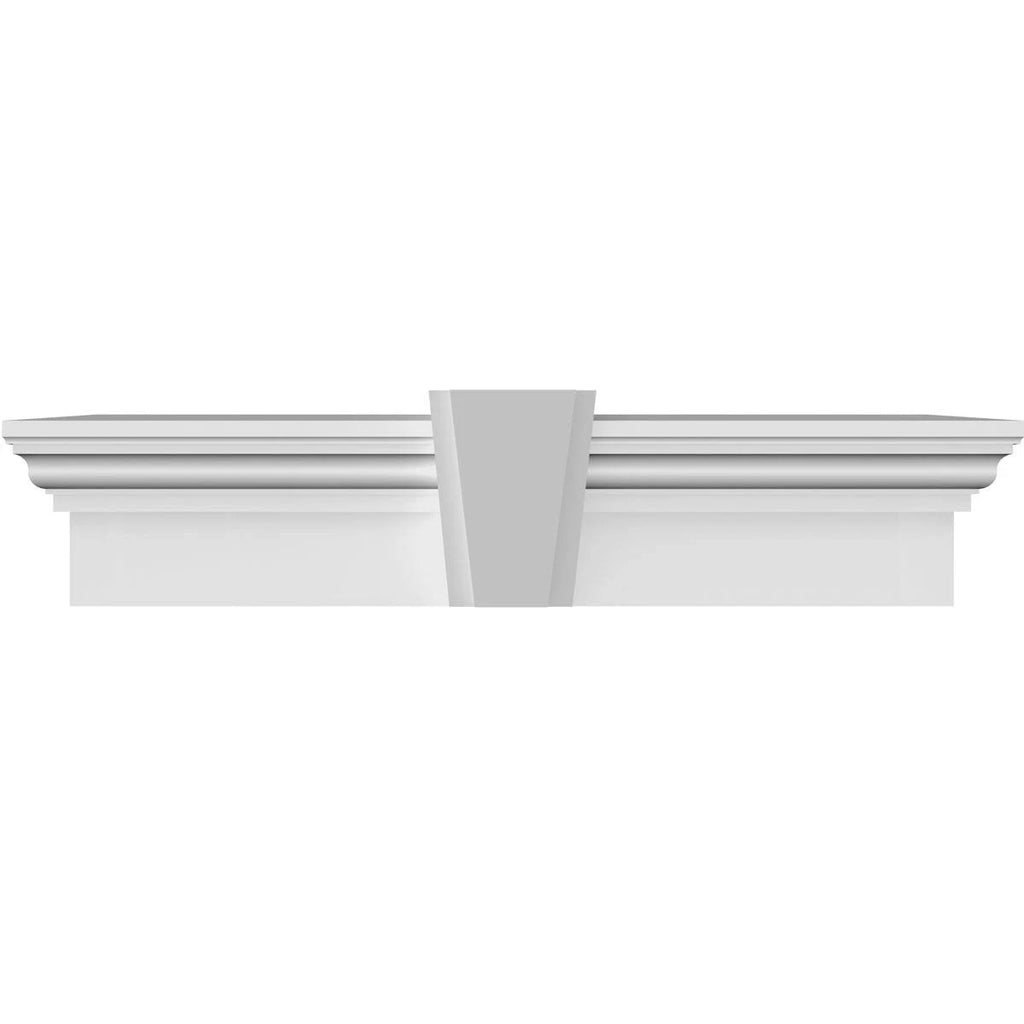 Traditional Crosshead with Deco Keystone T9392